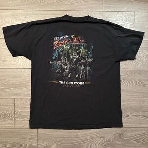 Certified Zombie Killer The Gun Store Y2K Tee